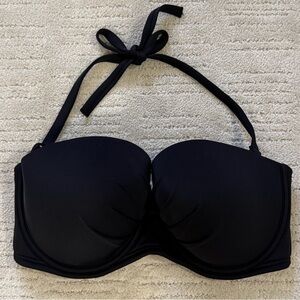Victoria's Secret Black strapless Bikini Top